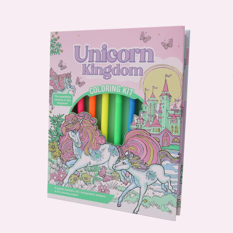 Arts & Crafts |  Enchanting Unicorns Coloring Book Arts & Crafts Arts & Crafts