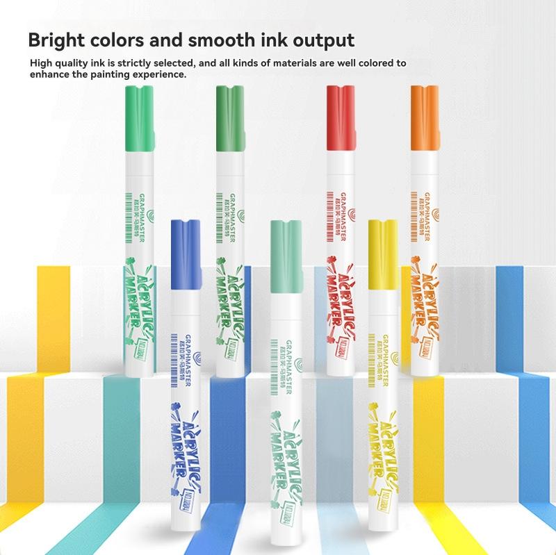 Arts & Crafts |  Vivid Pop! Water-Based Paint Markers – Pastel (Set Of 8) Arts & Crafts Arts & Crafts