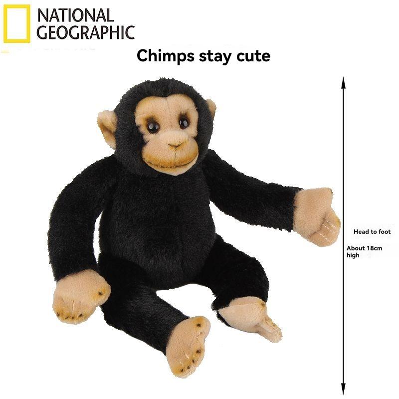 Plush & Stuffed Animals |  12″ Adopt A Wild Pal Endangered Chimpanzee Plush Plush & Stuffed Animals Plush & Stuffed Animals