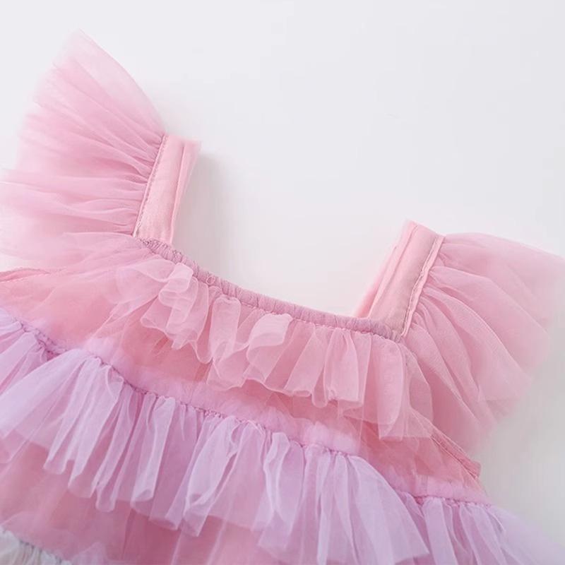 Preschool |  Claris Ruffled Tulle Dress (5-6) Preschool Preschool