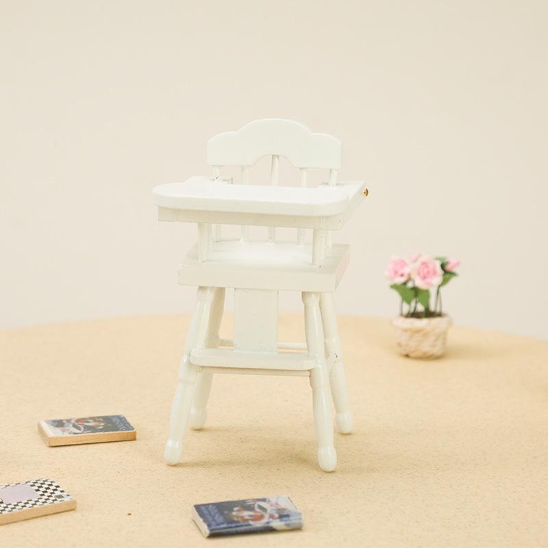 Preschool |  Doll Wooden High Chair Preschool Preschool