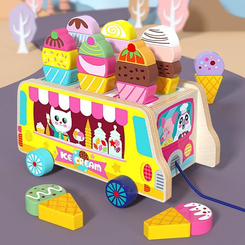 Preschool |  Ice Cream Truck Mini Jigsaw Puzzle Games & Puzzles Games & Puzzles