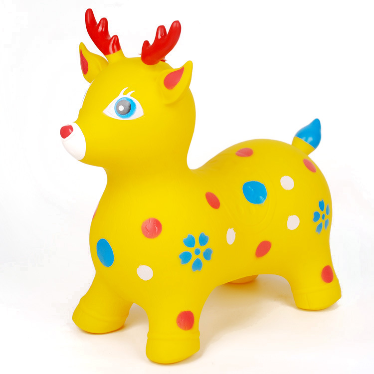 Preschool |  Yellow Rody Horse Inflatable Bouncer Ride-On Preschool Preschool