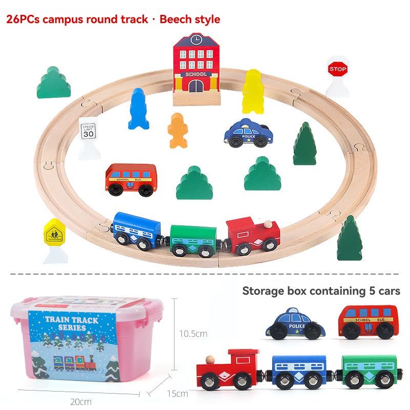 Vehicles & Trains |  Safari Railway Set Preschool Preschool